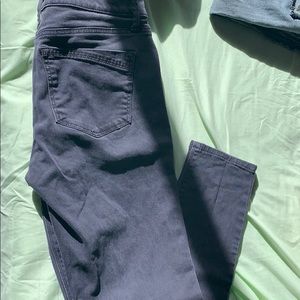 Express dark gray jeans